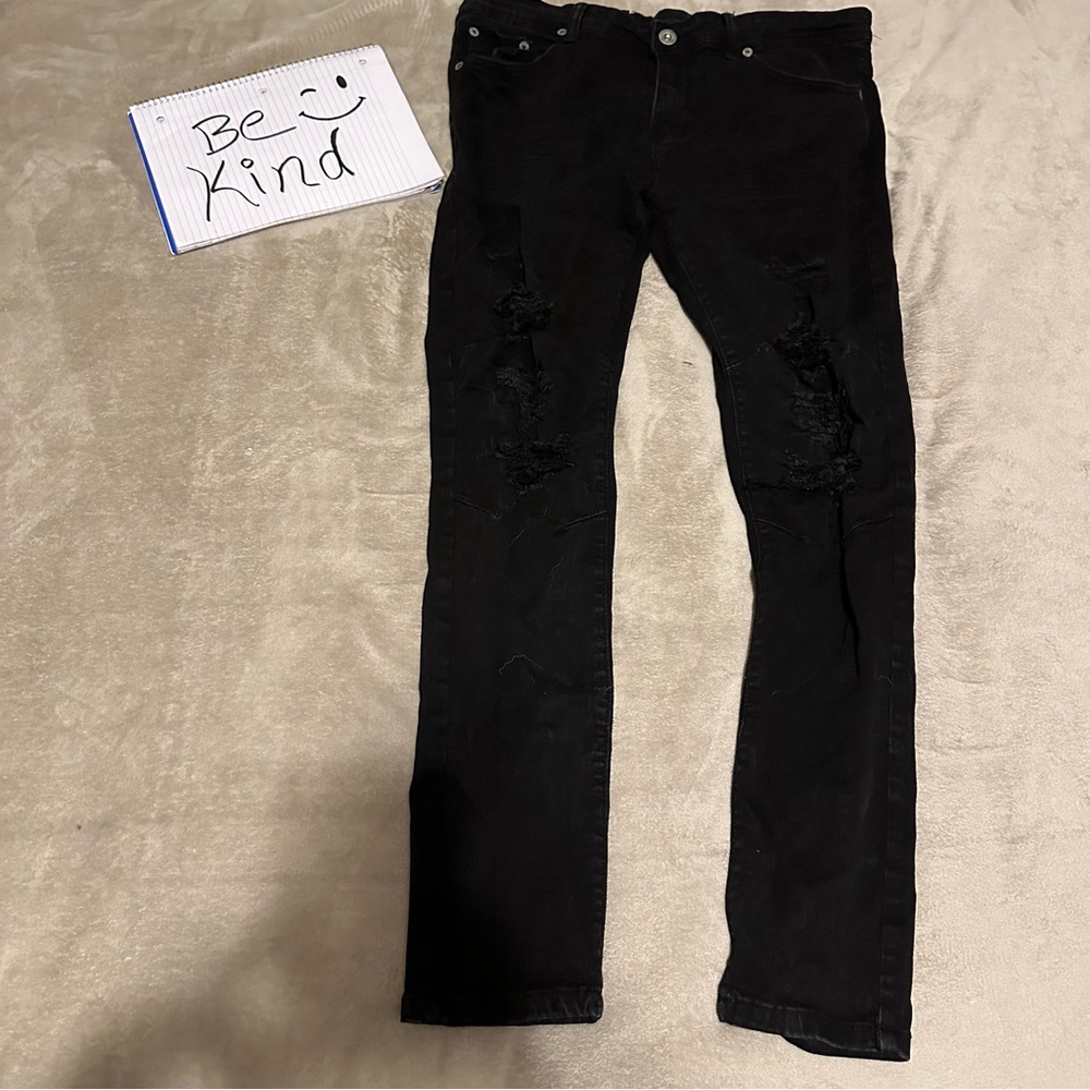 Bleecker and Mercer ripped jeans